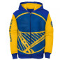 Sweat à capuche zippé NBA Golden State Warriors Outerstuff Poster Board Bleu pour Junior Sweat à capuche zippé NBA Golden State Warriors Outerstuff Poster Board Bleu pour Junior