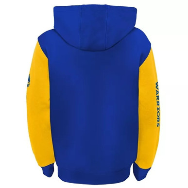 Sudadera Zip NBA Golden State Warriors Outerstuff Poster Board Azul para nino