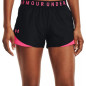 Short pour femme Under Armour play up 3.0 Noir rose