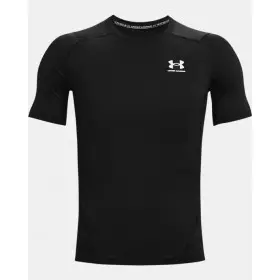 T-shirt de compression à manche courte Under Armour HeatGear Noir pour homme