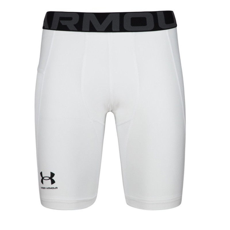 Men's Under Armour Heatgear 3.0 Long Compression Short White Men's Under Armour Heatgear 3.0 Long Compression Short White