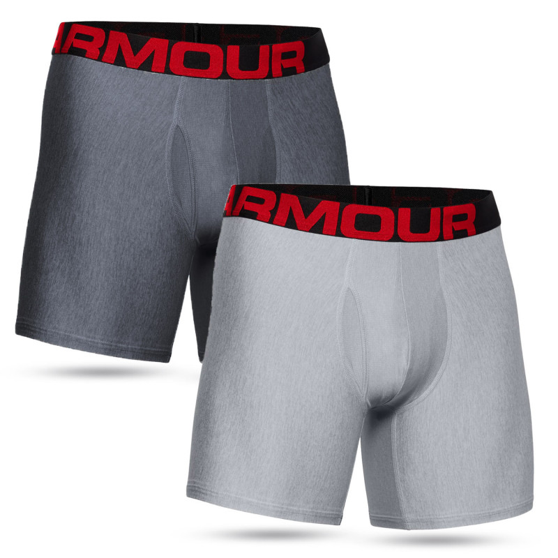 Men's Under Armour tech Boxerjock 6" Grey