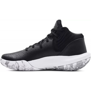 Kid's Under Armour Jet 21 basketball shoe Black