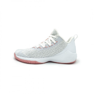 Peak basketball shoes Snake white Pink