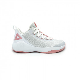 Zapatos de baloncesto Peak snake blanco Rosa para hombre