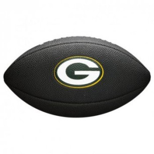 Wilson NFL Soft touch team logo Mini Ball Greenbay Packers black