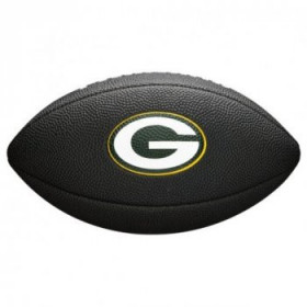 Mini balon de futbol americano NFL Greenbay Packers Wilson NFL Soft touch team negro
