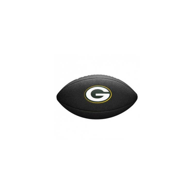 Wilson NFL Soft touch team logo Mini Ball Greenbay Packers black