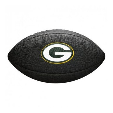 Wilson NFL Soft touch team logo Mini Ball Greenbay Packers black