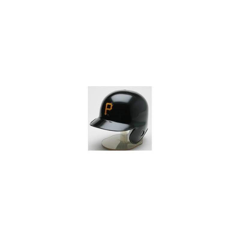 Mini Casque de baseball MLB Pittsburgh Pirates Riddell Replica Noir