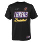 Kids' Outerstuff Court vs Track NBA Los Angeles Lakers T-shirt Black