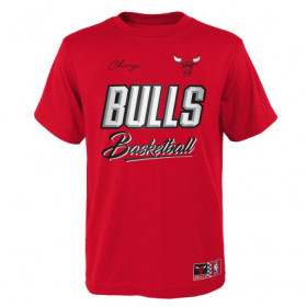T-shirt NBA Chicago Bulls Outerstuff Court vs Track Rouge pour Junior