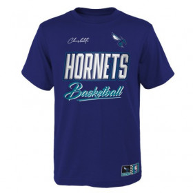 T-shirt NBA Charlotte Hornets Outerstuff Court vs Track Violet pour Junior