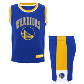 Camiseta y short NBA Golden State Warriors Outer Stuff Zone Defense para Nino
