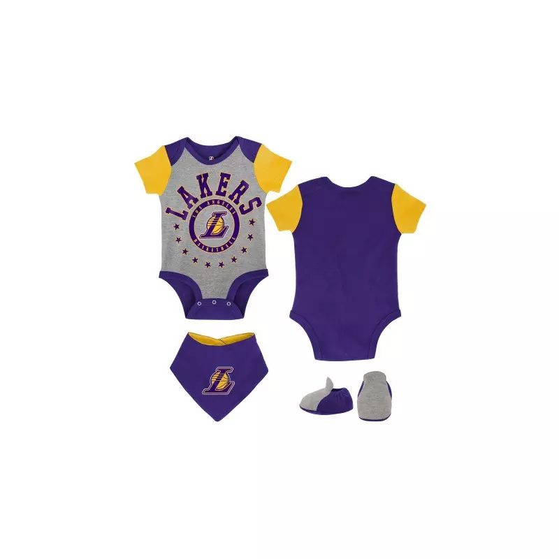 Pack NBA Los Angeles Lakers Outerstuff Scoring Streak para bebe