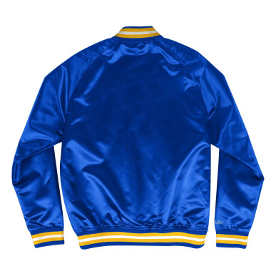Men's Mitchell & Ness Lightweight satin Jacket NFL Los Angeles Rams Blue