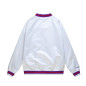 Men's Mitchell & Ness Lightweight satin Jacket NBA Toronto Raptors White