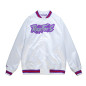 Jacket NBA NBA Toronto Raptors Mitchell & Ness Lightweight satin Blanco para hombre Jacket NBA NBA Toronto Raptors Mitchell & Ness Lightweight satin Blanco para hombre