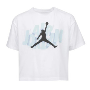 Girl's Jordan Air Cool T-shirt White