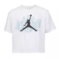 T-shirt Jordan Air Blanco para nina