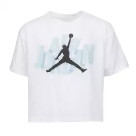 T-shirt Jordan Air Blanc pour fille