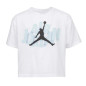 T-shirt Jordan Air Blanco para nina