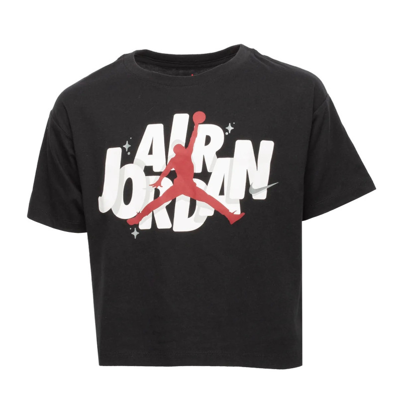 Girl's Jordan Air Cool T-shirt Black