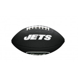 Mini Ballon de Football Am&eacute;ricain NFL New York Jets Wilson Soft touch logo Noir