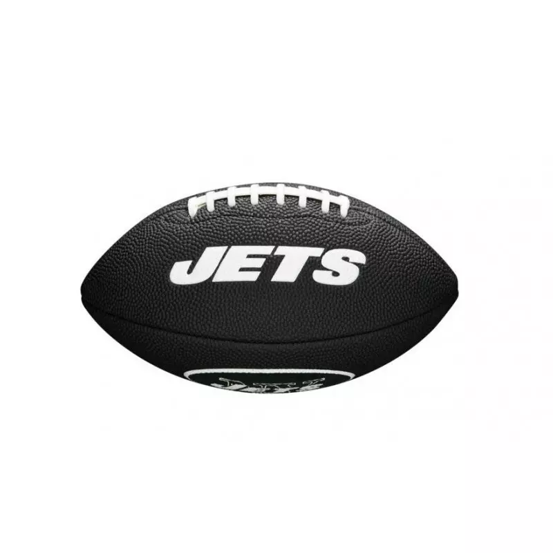 Mini balon de futbol americano NFL New York Jets Wilson NFL Soft touch team negro
