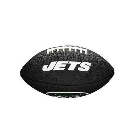 Mini Ballon de Football Américain NFL New York Jets Wilson Soft touch logo Noir