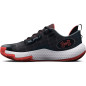 Chaussure de Basketball Under Armour Spawn 5 Low Noir