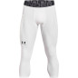 Legging de compression 3/4 Under Armour Heatgeat Blanc pour homme Legging de compression 3/4 Under Armour Heatgeat Blanc pour homme