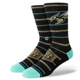 Calcetin NBA Charlotte Hornets Stance City Edition 23 Negro