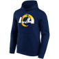 Sweat à capuche NFL Los Angeles Rams Fanatics Prima Logo Bleu