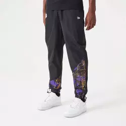 Pantalone NBA New Era Panel Track Los Angeles Lakers negro para hombre