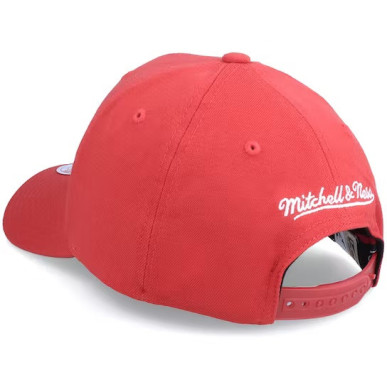 Gorra NBA Chicago Bulls Mitchell & ness Team Ground Stretch Snapback Rojo