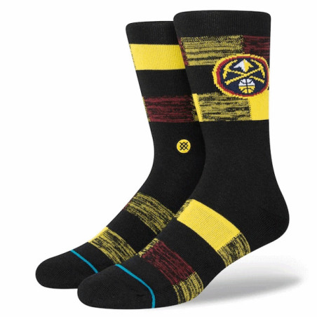 Chaussettes NBA Denver Nuggets Stance Cryptic Noir
