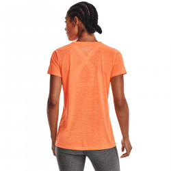 T-shirt Under Armour Twist Teck Orange pour femme