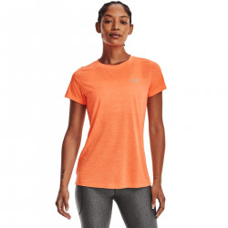 T-shirt Under Armour Twist Teck Naranja para mujer