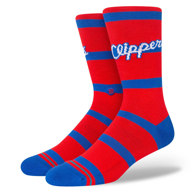 Stance Classics NBA Los Angeles Clippers Sock Red