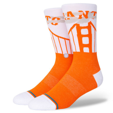 Calcetin MLB San Francisco Giants Stance City Connect Naranja