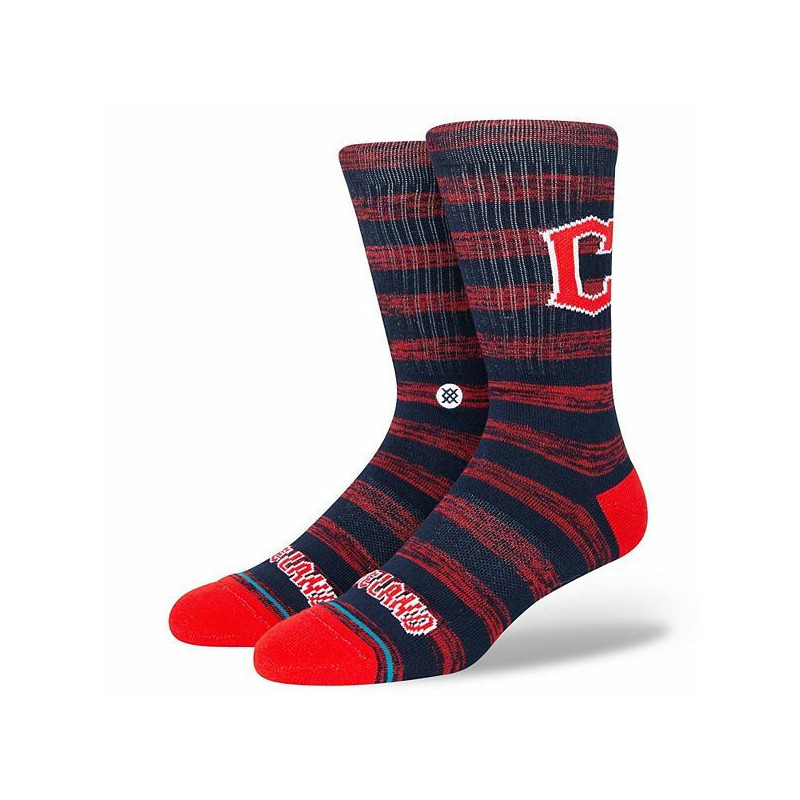 Stance Twist Crew MLB Sock Cleveland Indians Navy Stance Twist Crew MLB Sock Cleveland Indians Navy