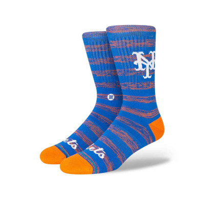 Calcetin MLB New York Mets Stance Twist Crew Azul