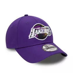 Casquette NBA Los Angeles Lakers New Era Print Infill 9Forty Violet