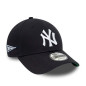 New Era Team Side Patch 9Forty hat MLB New York Yankees Navy