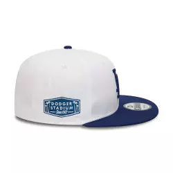 Casquette MLB Los Angeles Dodgers New Era White Crown Patch 9Fifty Blanc