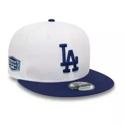 Gorra MLB Los Angeles Dodgers New Era White Crown Patch 9Fifty Blanco