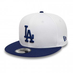 Gorra MLB Los Angeles Dodgers New Era White Crown Patch 9Fifty Blanco