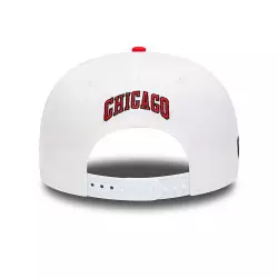 Casquette NBA Chicago Bulls New Era White Crown Patches 9Fifty Blanc