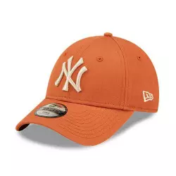 Casquette MLB New York Yankees New Era League Essential 9Forty Orange foncé pour Enfant